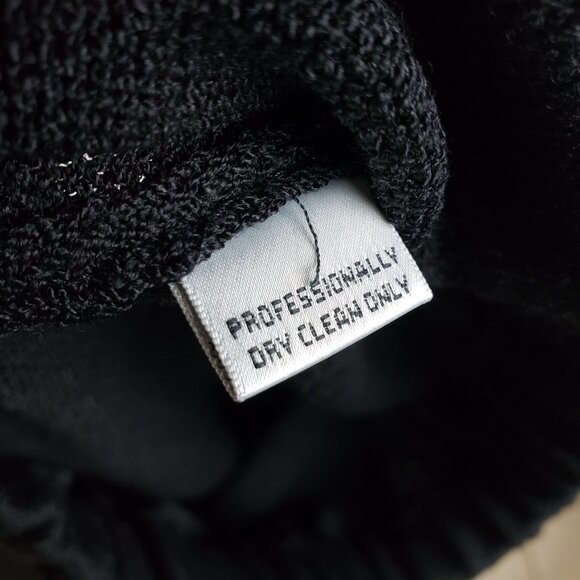 ST. JOHN Santana Knit Maxi Skirt Black Stretch Pull-on Back Slit size 12 Preppy - Picture 6 of 7